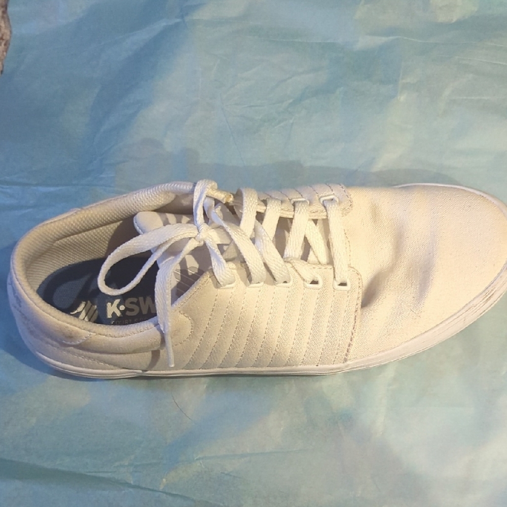 K-Swiss White Sneakers - Picture 5 of 14